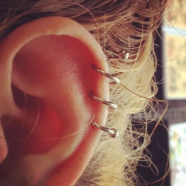 The Helix Piercing