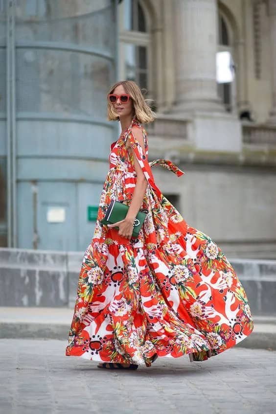 Maxi Red Dress