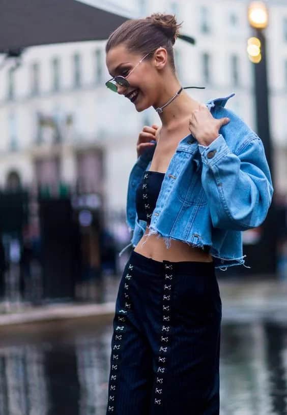 Denim Short Jacket