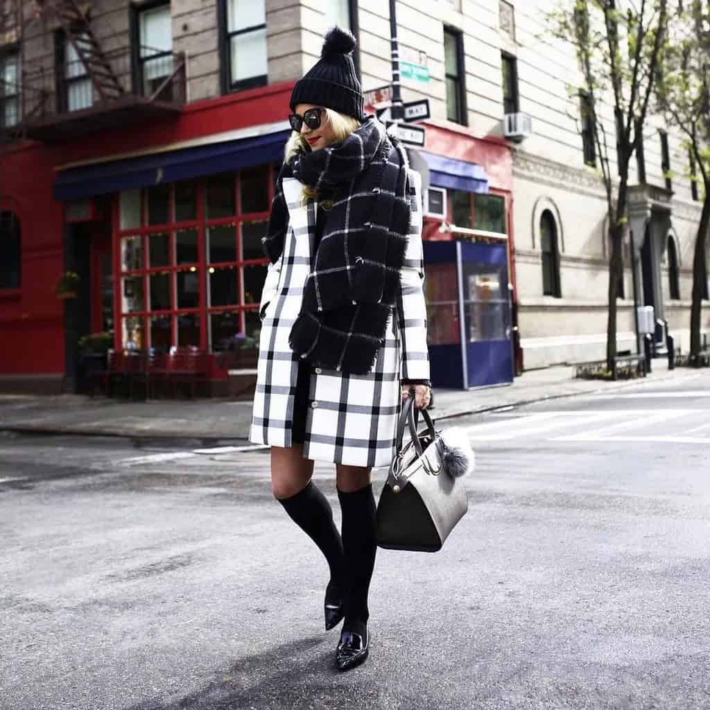 Black and White combo + High Socks