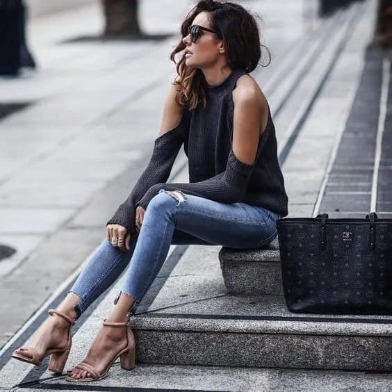 Skinny Jeans and Heels