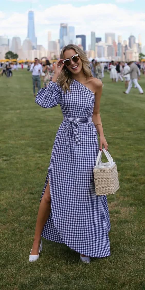 Gingham Dress