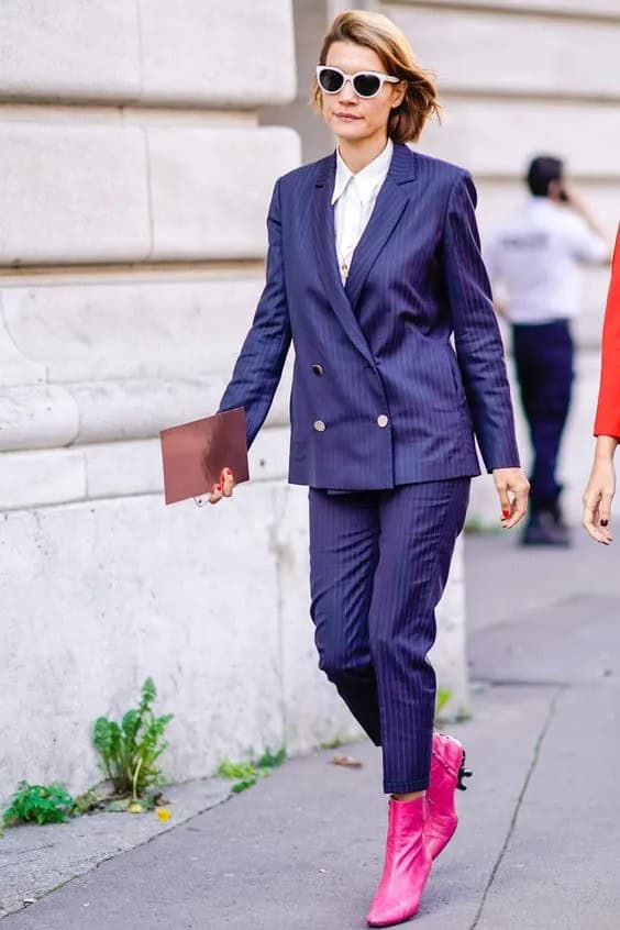 Striped Pantsuit