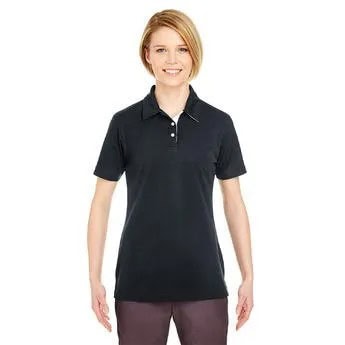 Black Polo Shirt with Grey Slim Fit Jeans