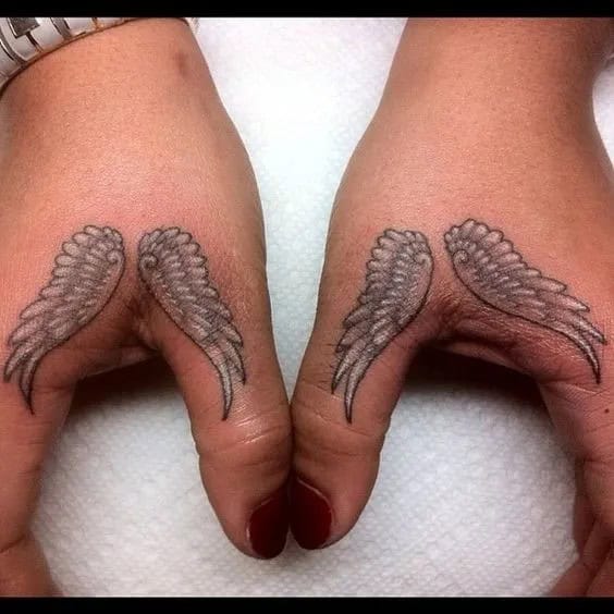 WING TATTOOS are the symbol of lightness and spirituality.