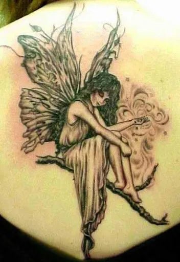 67 Heavenly Beautiful Angel Tattoos For Girls