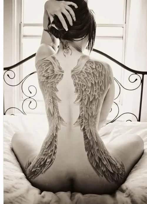 ANGEL WINGS TATTOO