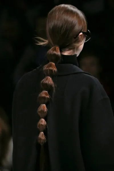 Segmented Ponytail