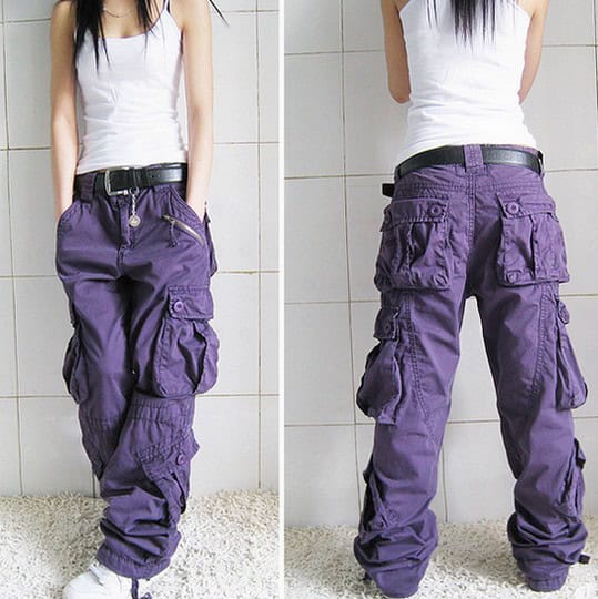 Wear Baggy Cargo Pants for Zumba and Street Style Dance