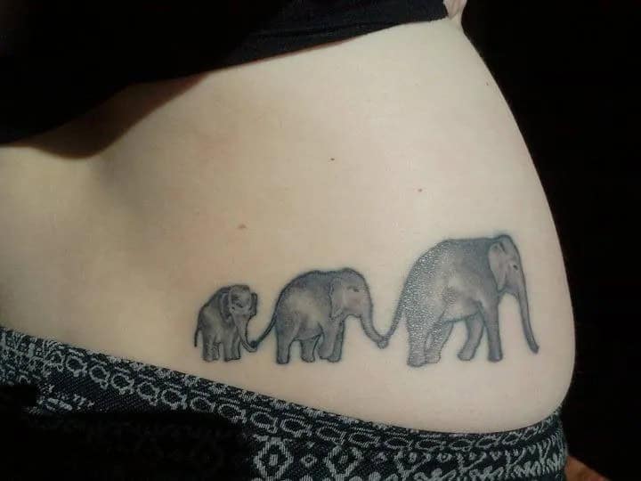 What does an elephant tattoo mean?