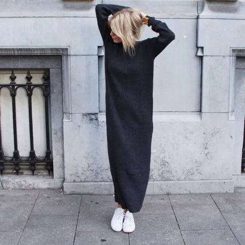 Oversized Knit Dress