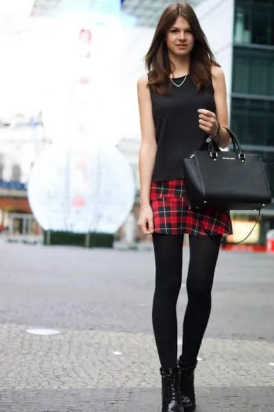 Wear with Black Sleeveless Top & Leggings