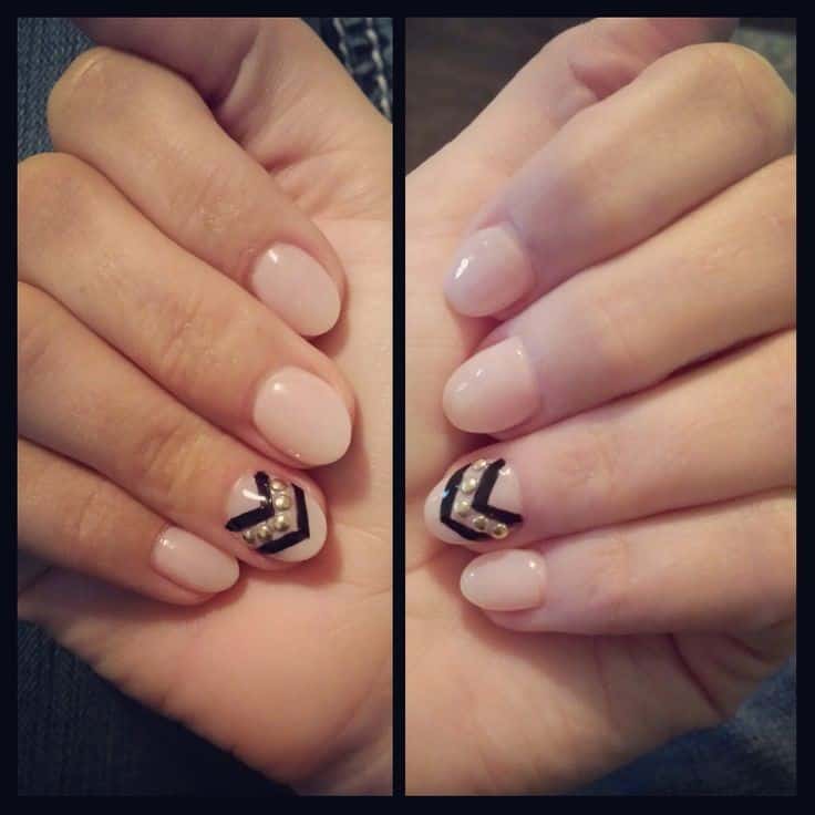 Rounded Nail Shape