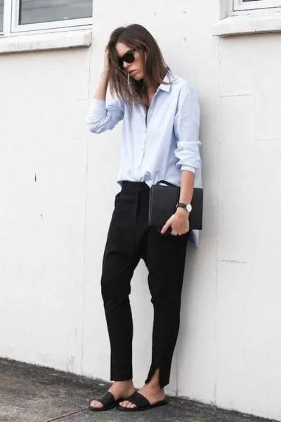 Wear with White Button Up Shirt & Black Chinos