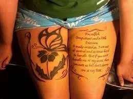 Thigh Tattoos for Women