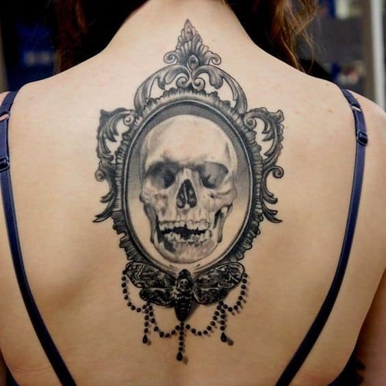 SKULL IN THE MIRROR TATTOOS