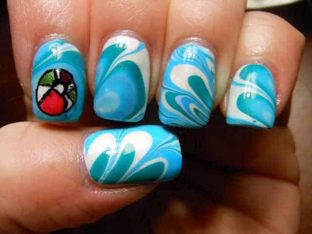 Beach nail designs