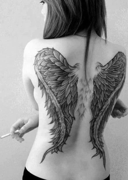 ANGEL WINGS TATTOO