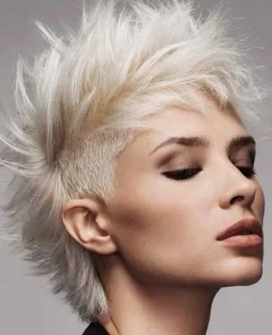 The cult classic – shaved sides and central hair strip