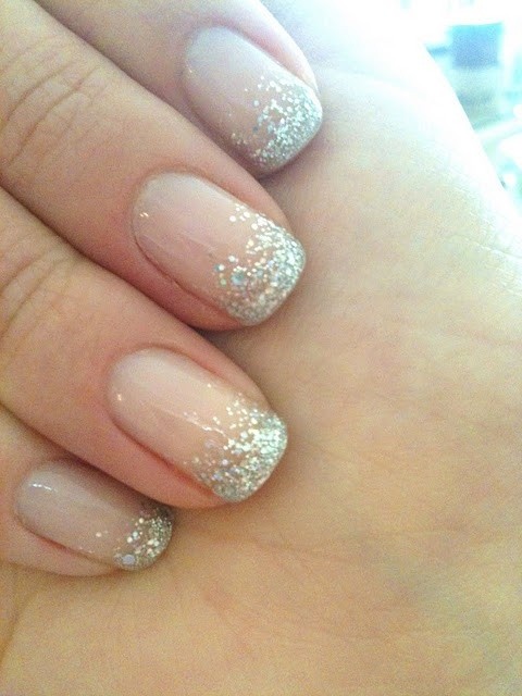 Glitter Ombre Nails