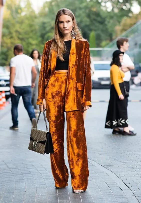 The Complete Velvet Outfit-Pantsuit