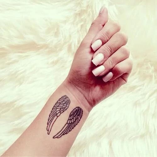 WING TATTOOS are the symbol of lightness and spirituality.